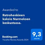 Retrohenkinen Kaksio Nurmeksen Keskustassa. ヌルメス
