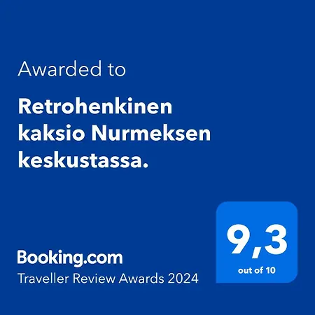 Retrohenkinen Kaksio Nurmeksen Keskustassa. Nurmes